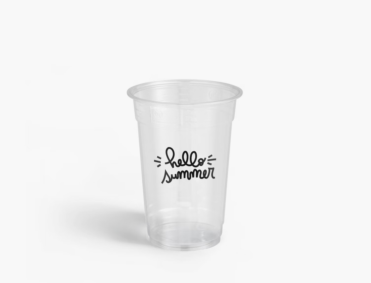 Plastic Coffee Cup 12oz