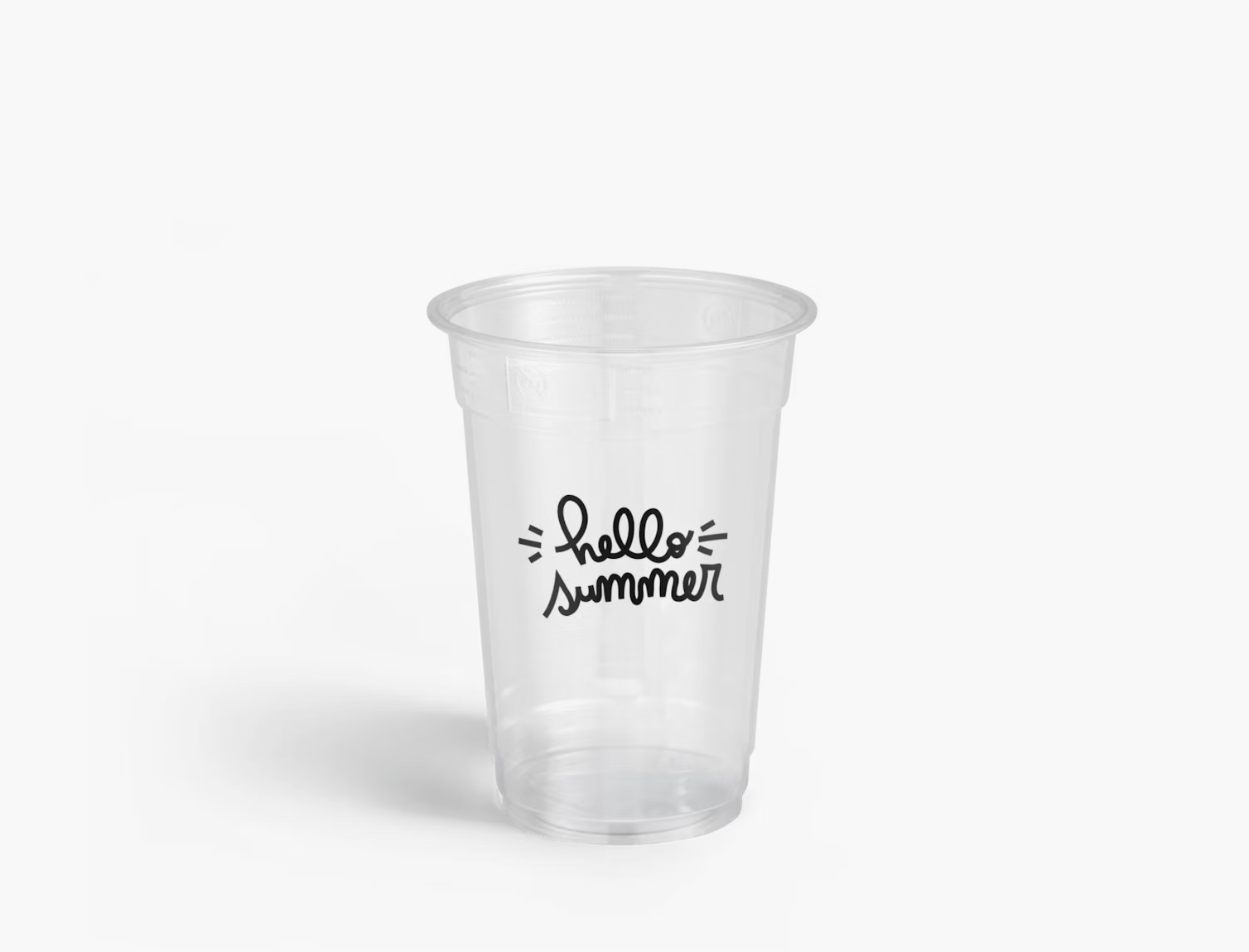 Plastic Coffee Cup 12oz