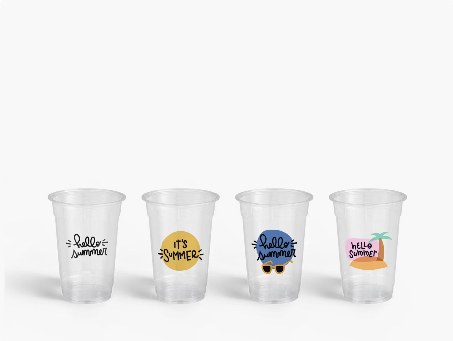 Plastic Coffee Cup 12oz