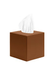 LEATHER TISSUE BOX SQUARE